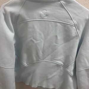 lululemon athletica Women's Soft Blue Sweater